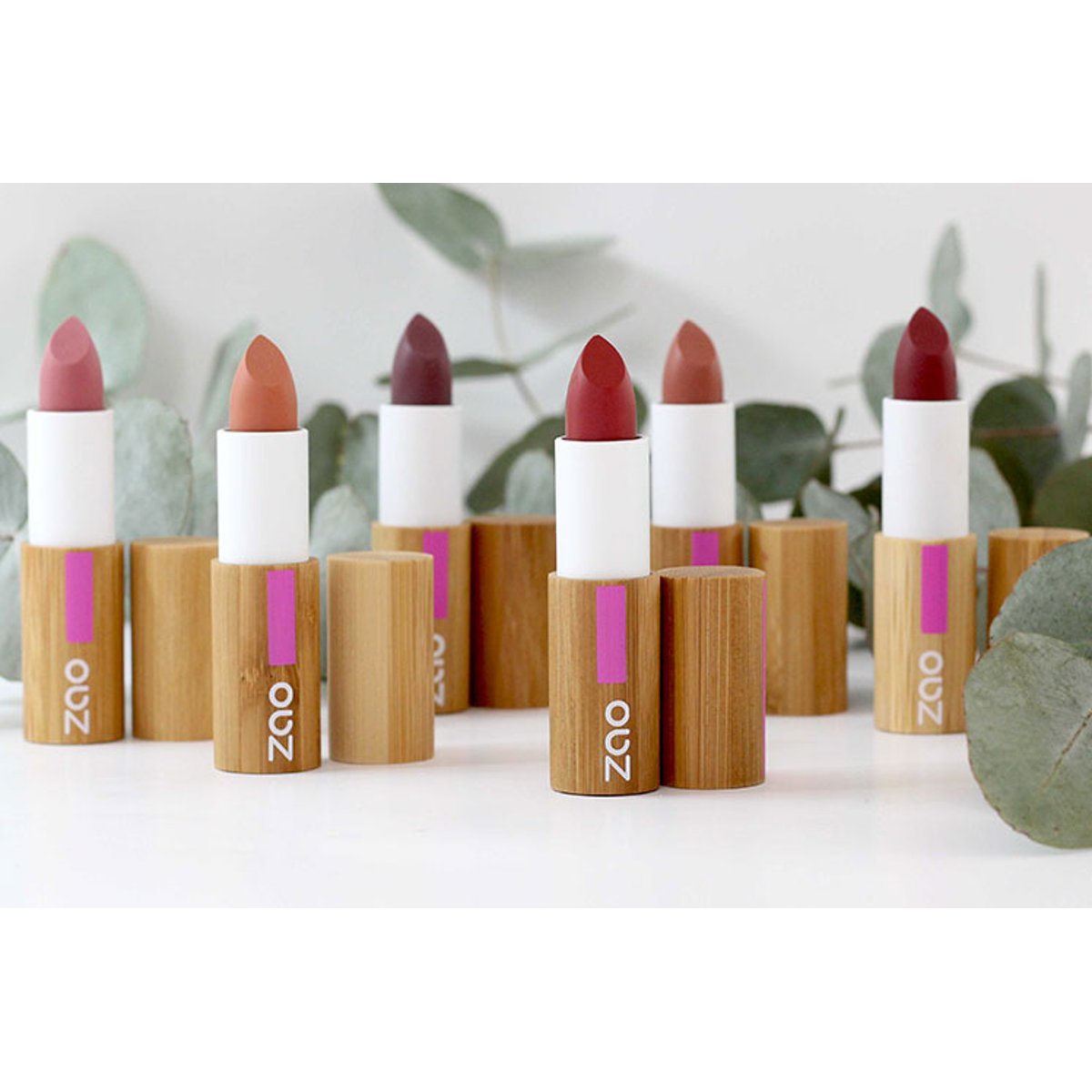 Rouge à lèvres soft touch 437 Aubergine rose, ZAO MAKEUP