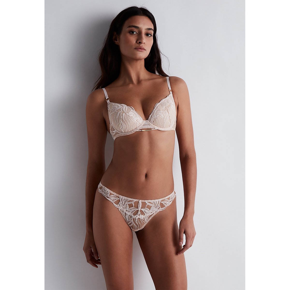 Tanga Into The Groove beige, AUBADE