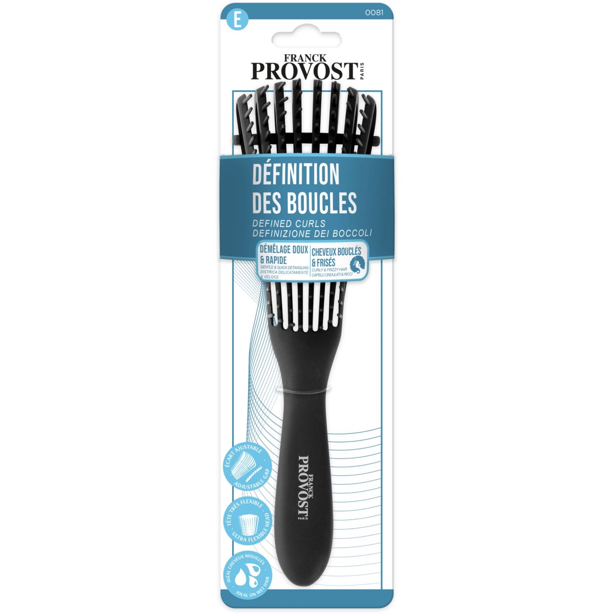 Brosse à cheveux BROSSE DETANGLING couleur unique, FRANCK PROVOST