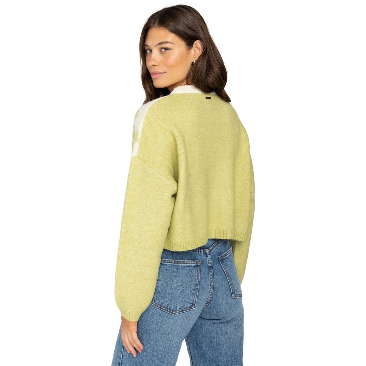 Pull à col rond PALM FOREVER vert willow, BILLABONG