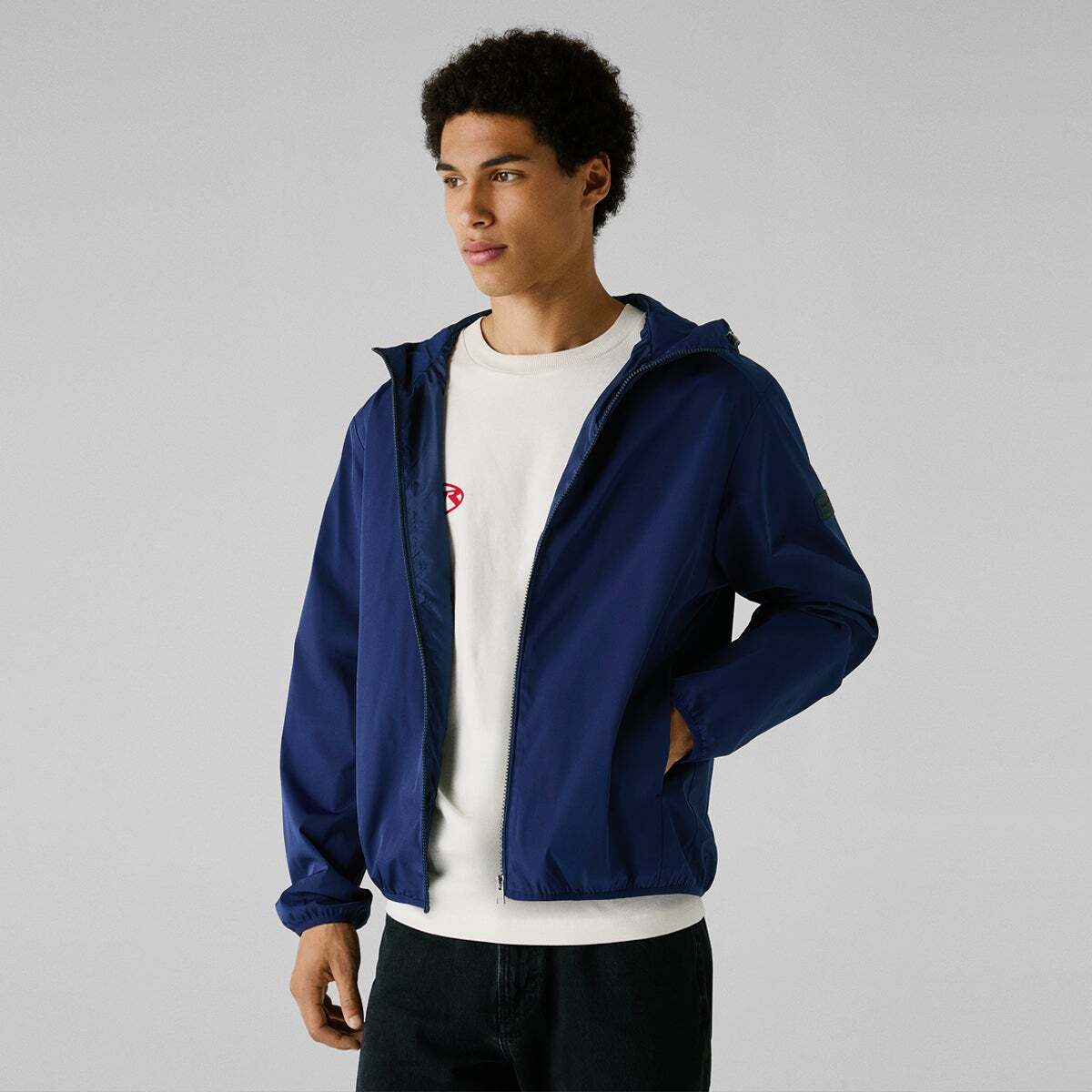 Red Bull Racing Veste Coupe-Vent À Capuche bleu éton, PEPE JEANS