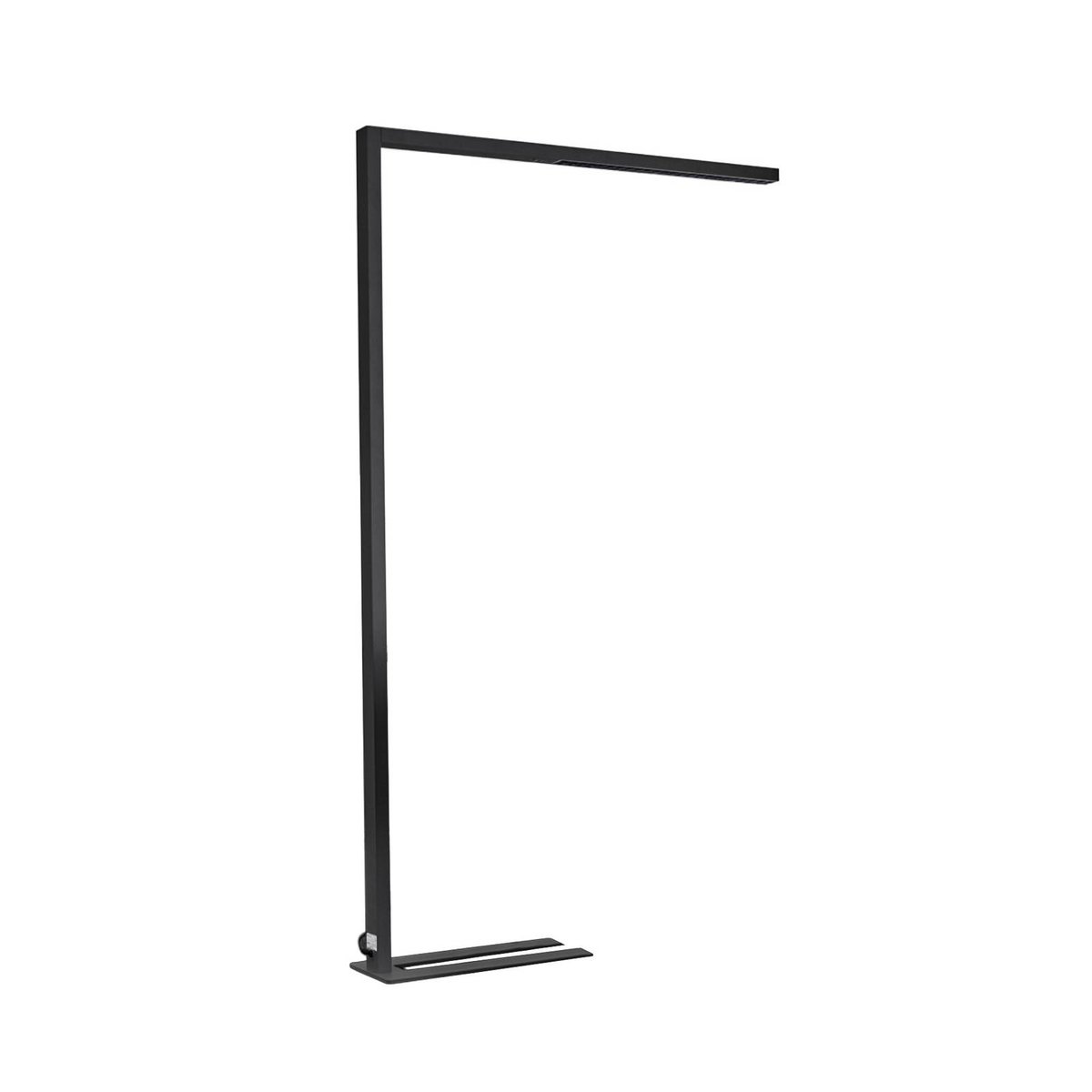 Lampadaires de bureau en aluminium moderneLED noir, ARCCHIO