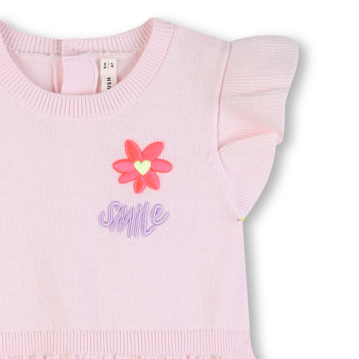 Robe en tricot baby pink, BILLIEBLUSH