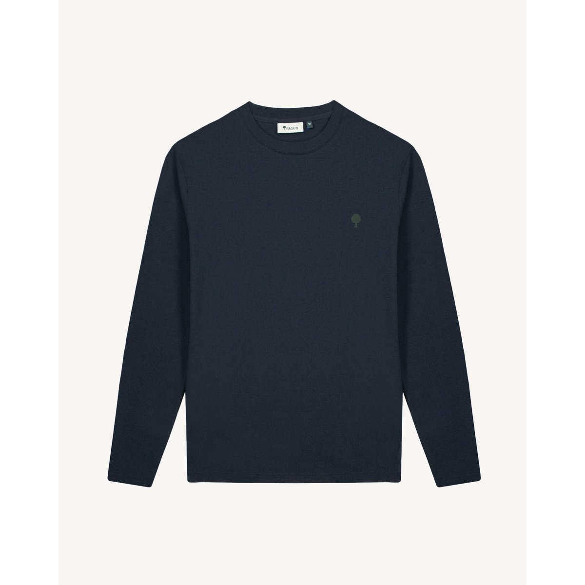 T-shirt en maille bleu marine et bleu, FAGUO