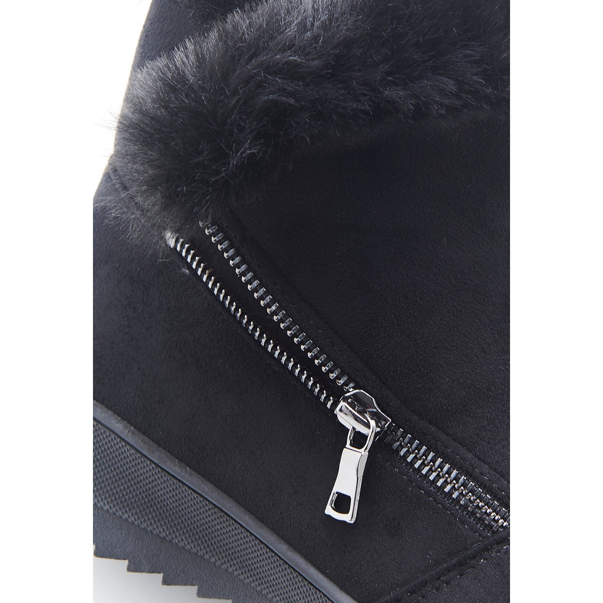 Boots Thermolactyl glissière latérale bleu noir, DAMART