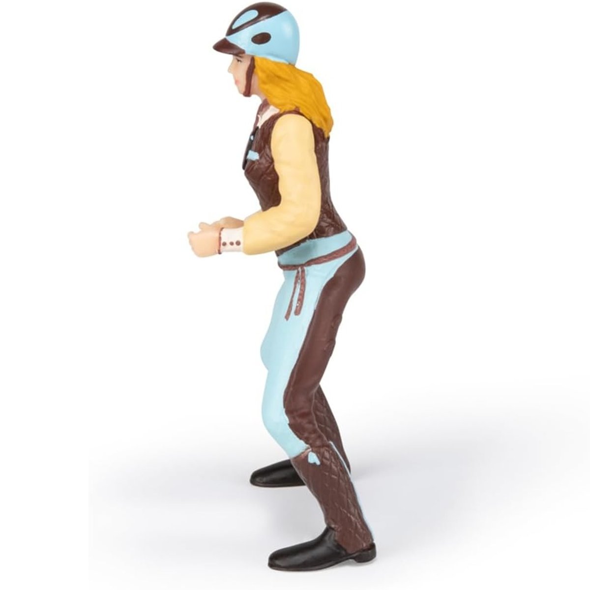 Figurine Cavalière adulte Fashion bleue bleu, PAPO