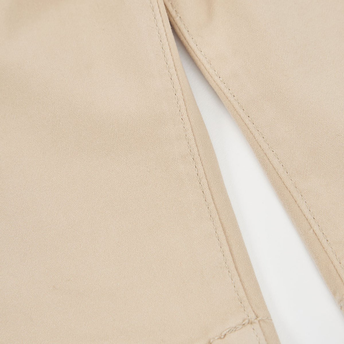 Pantalon garçon satiné élastique beige, BOBOLI