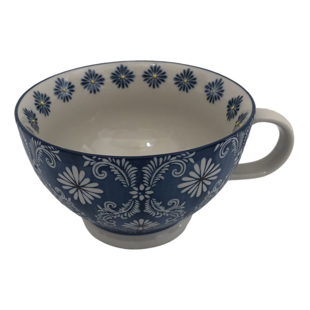 Coffret de 4 tasses à déjeuner - almada bleu, TABLE PASSION