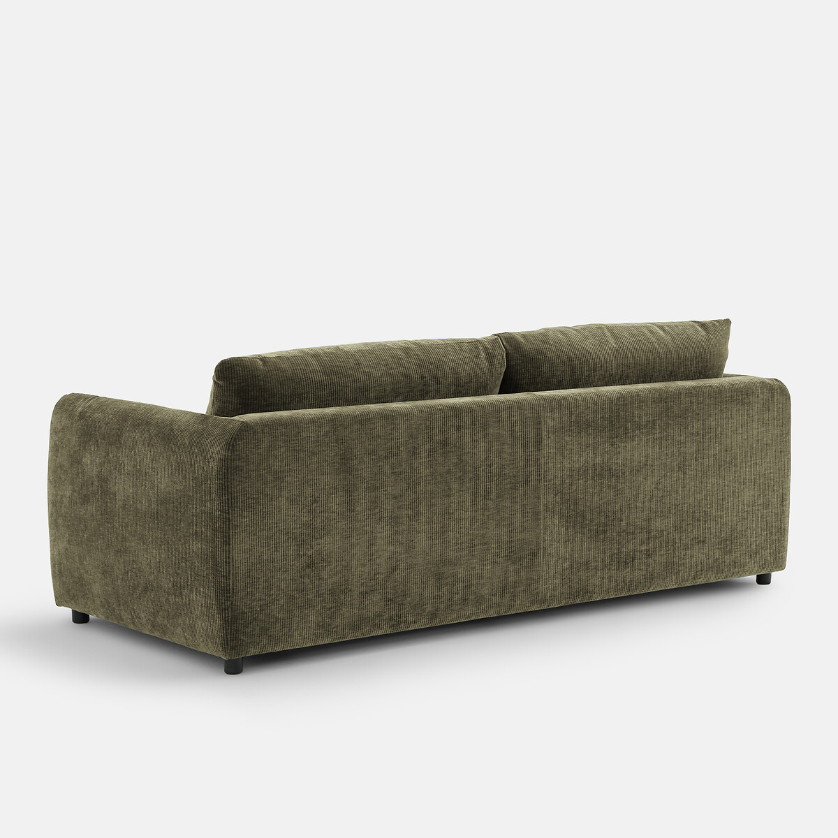 Canapé 2, 3, 4 places, velours côtelé gaufré Yde vert kaki, LA REDOUTE INTERIEURS