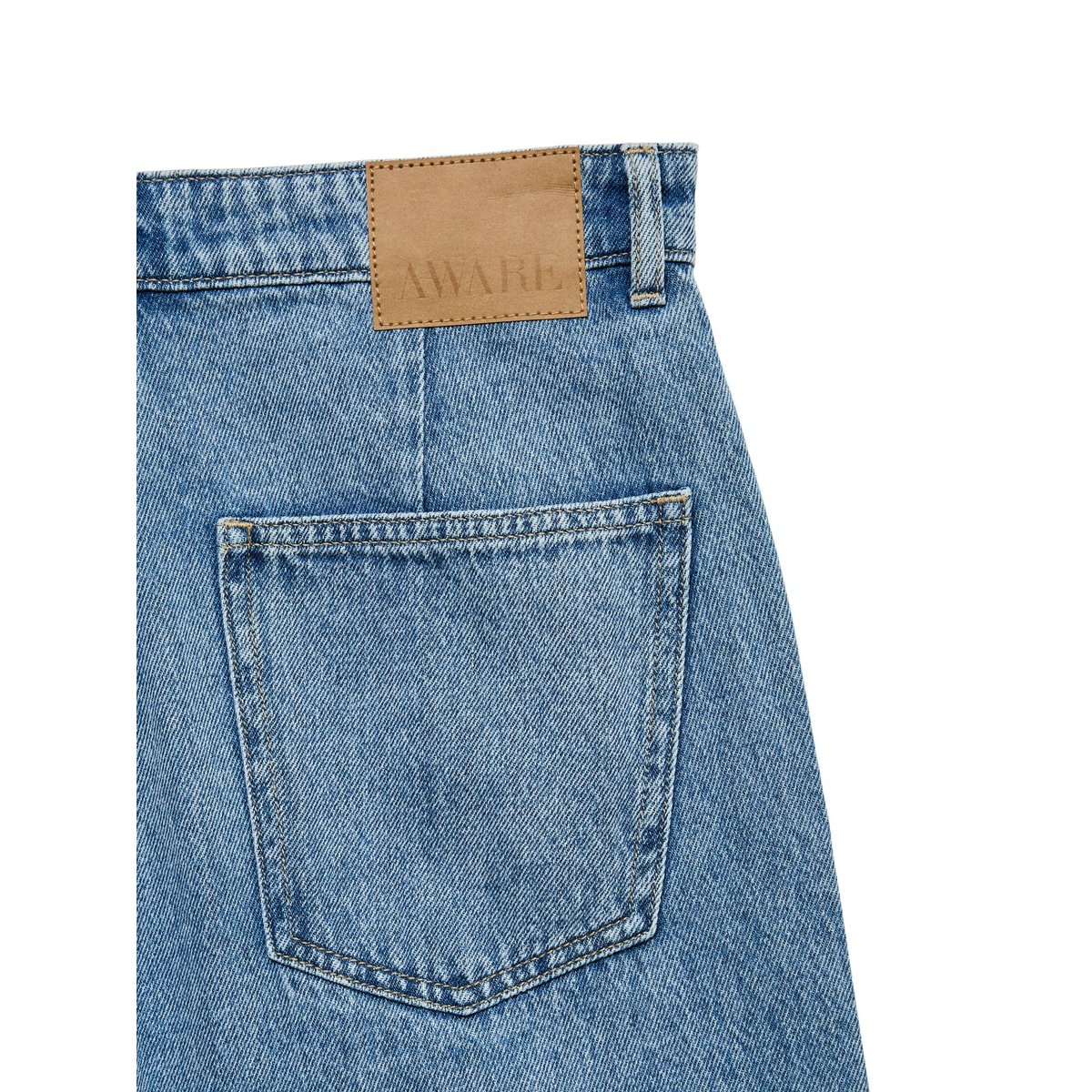 Jean À Coupe Large medium blue denim, VERO MODA