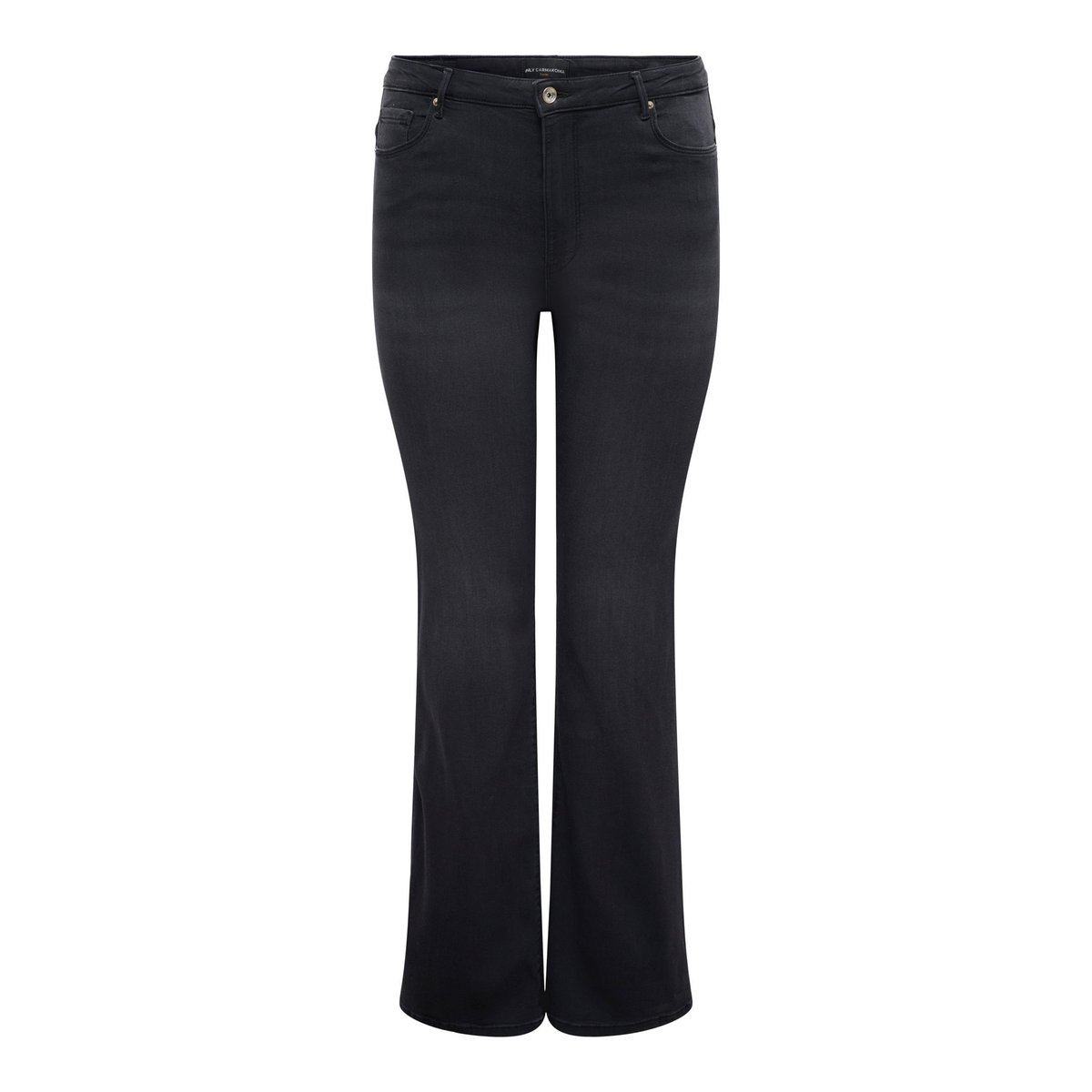 Jean Flared washed black, ONLY CARMAKOMA