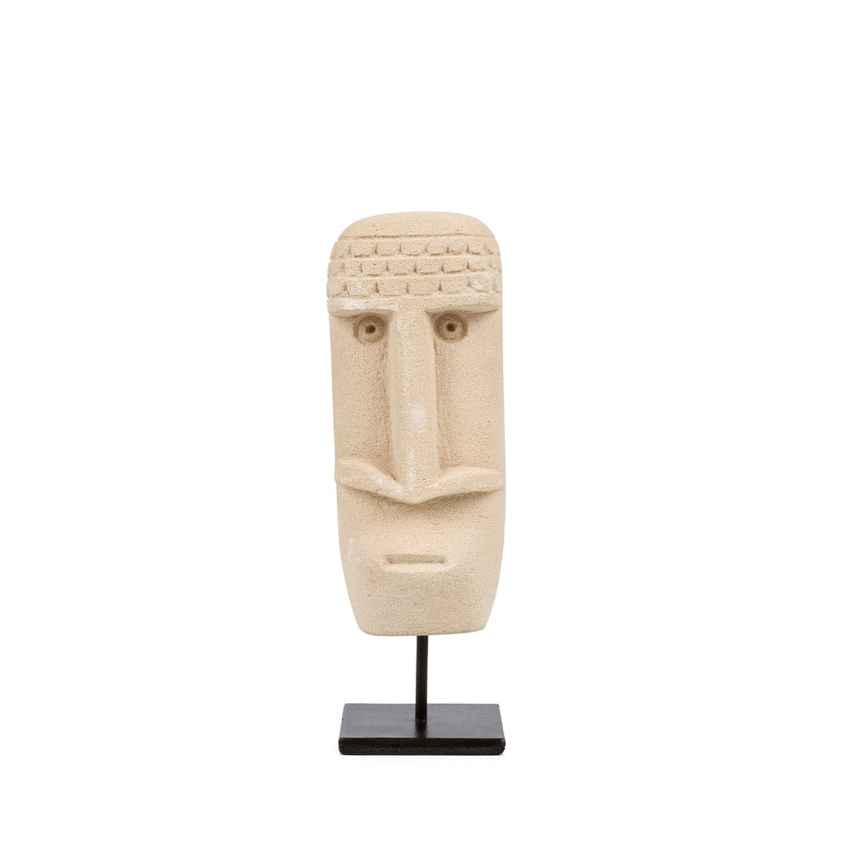 Statuette en grès SUMBA beige, BAZAR BIZAR