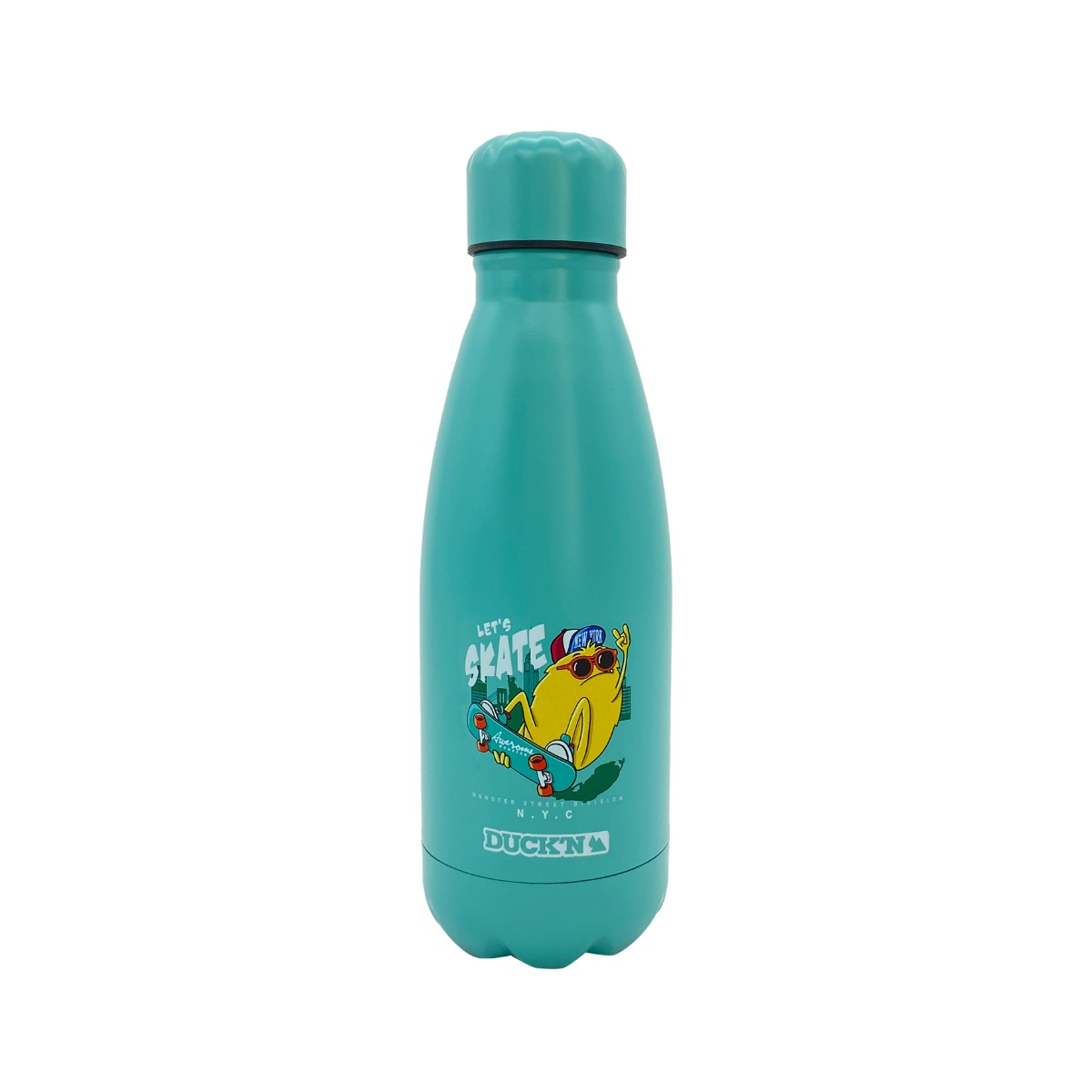 Bouteille Isotherme Skate finition mate 350ML bleu, ARTIME