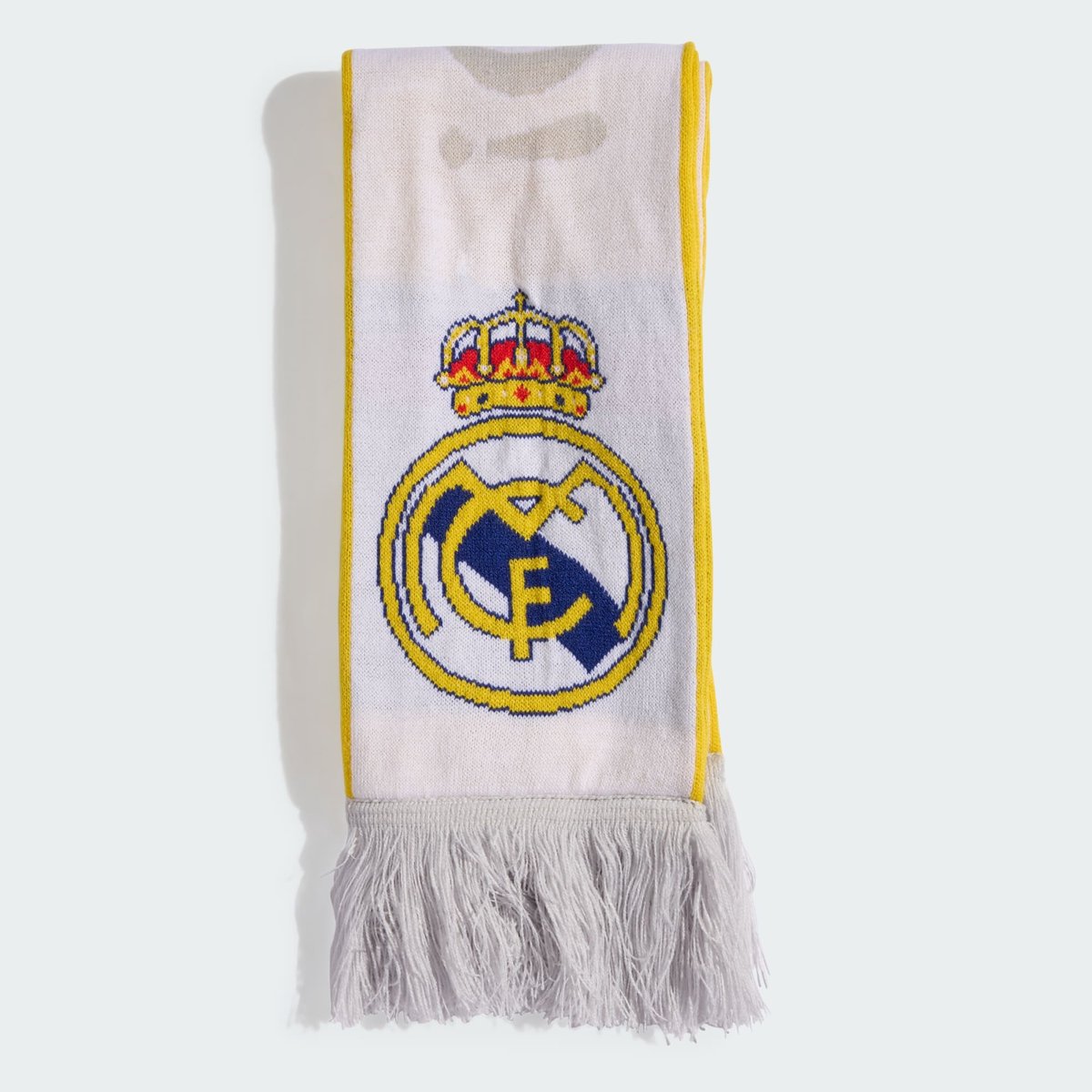 Écharpe Domicile Real Madrid Écharpe Domicile Real Madrid white / bold gold / light solid grey, adidas Performance