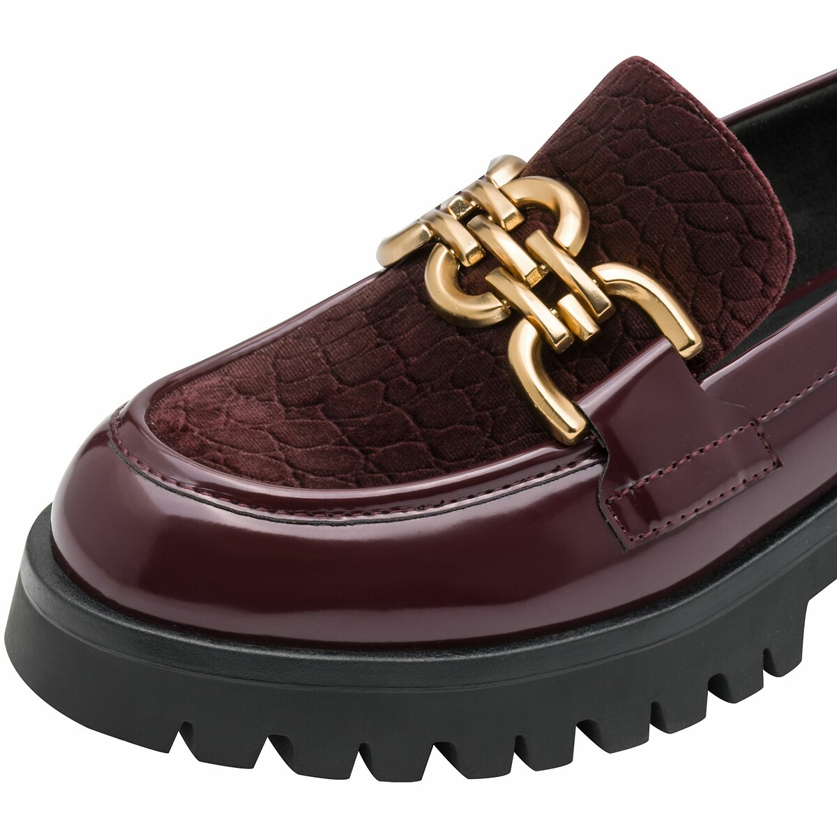 Mocassins rouge bordeaux, TAMARIS