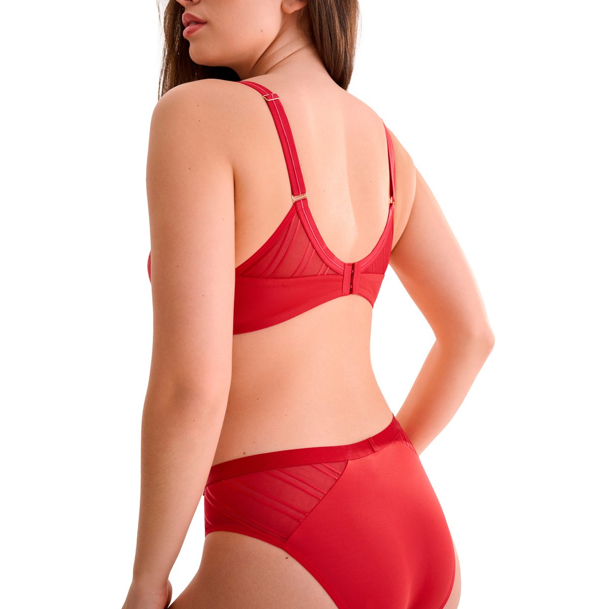 Soutien-gorge armaturé PRINCESS rouge, LISCA