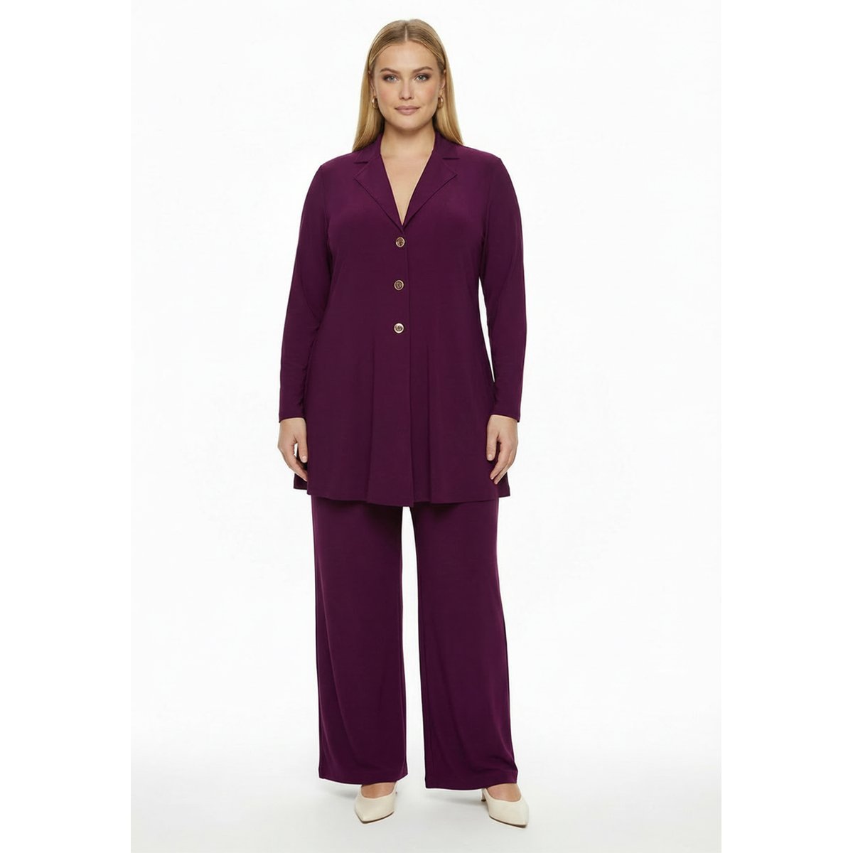 Veste /Blazer avec manches longues violet, YOEK