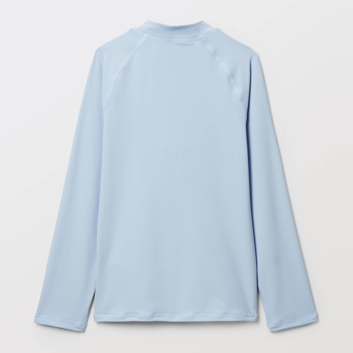 T-shirt manches longues uni anti UV bleu, MONOPRIX