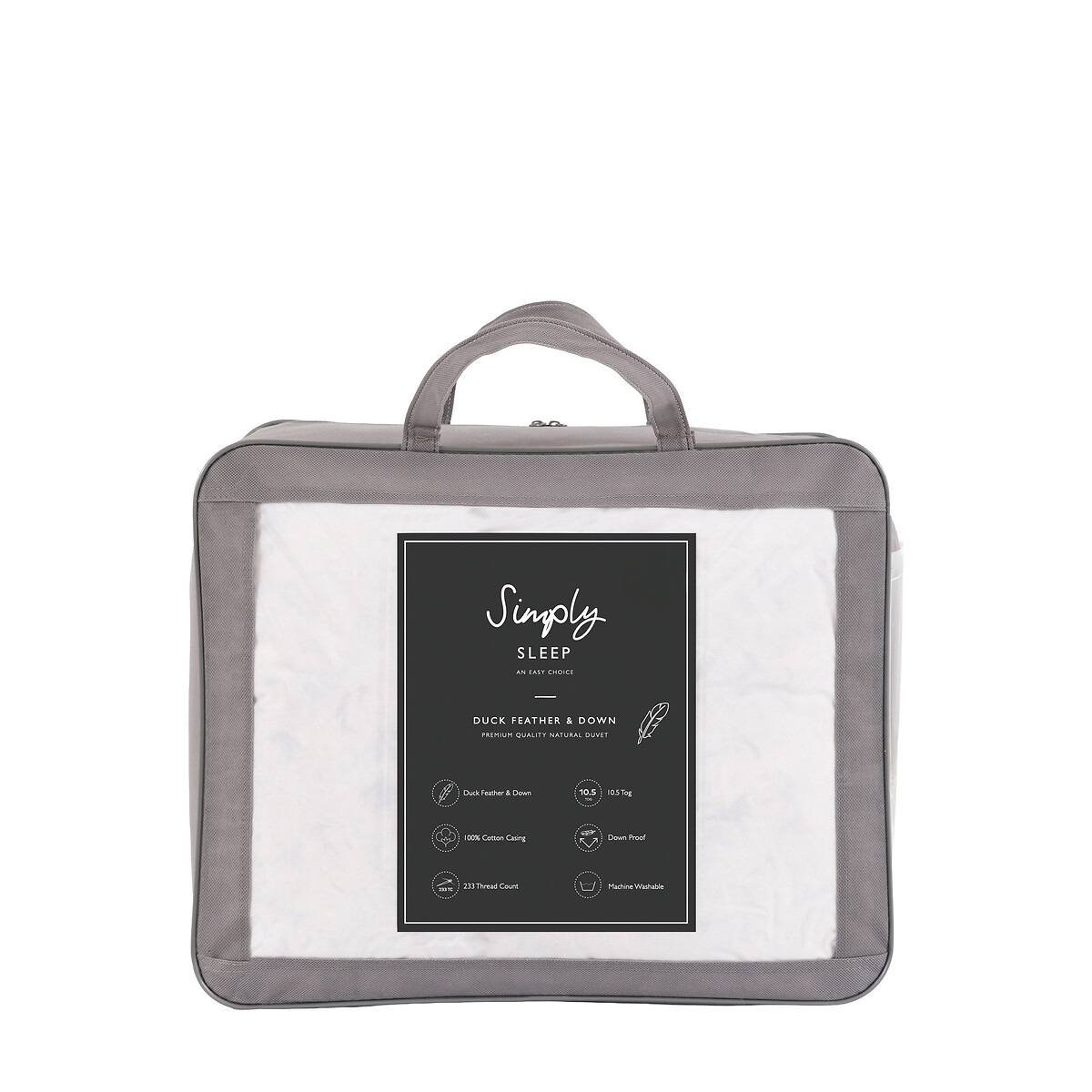 Soundly Slumber Duck Feather & Down Duvet white, ÉDITÉ