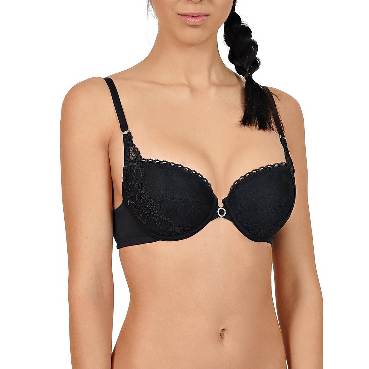 Soutien-gorge préformé Fame noir, LISCA
