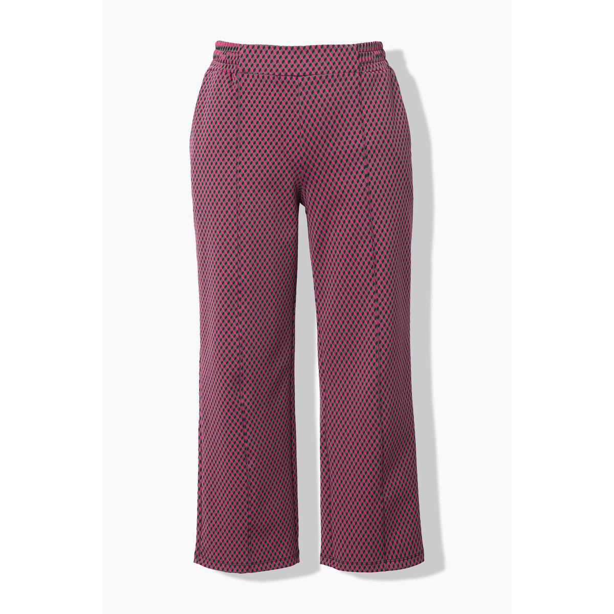 Pantalon jacquard marine, ULLA POPKEN