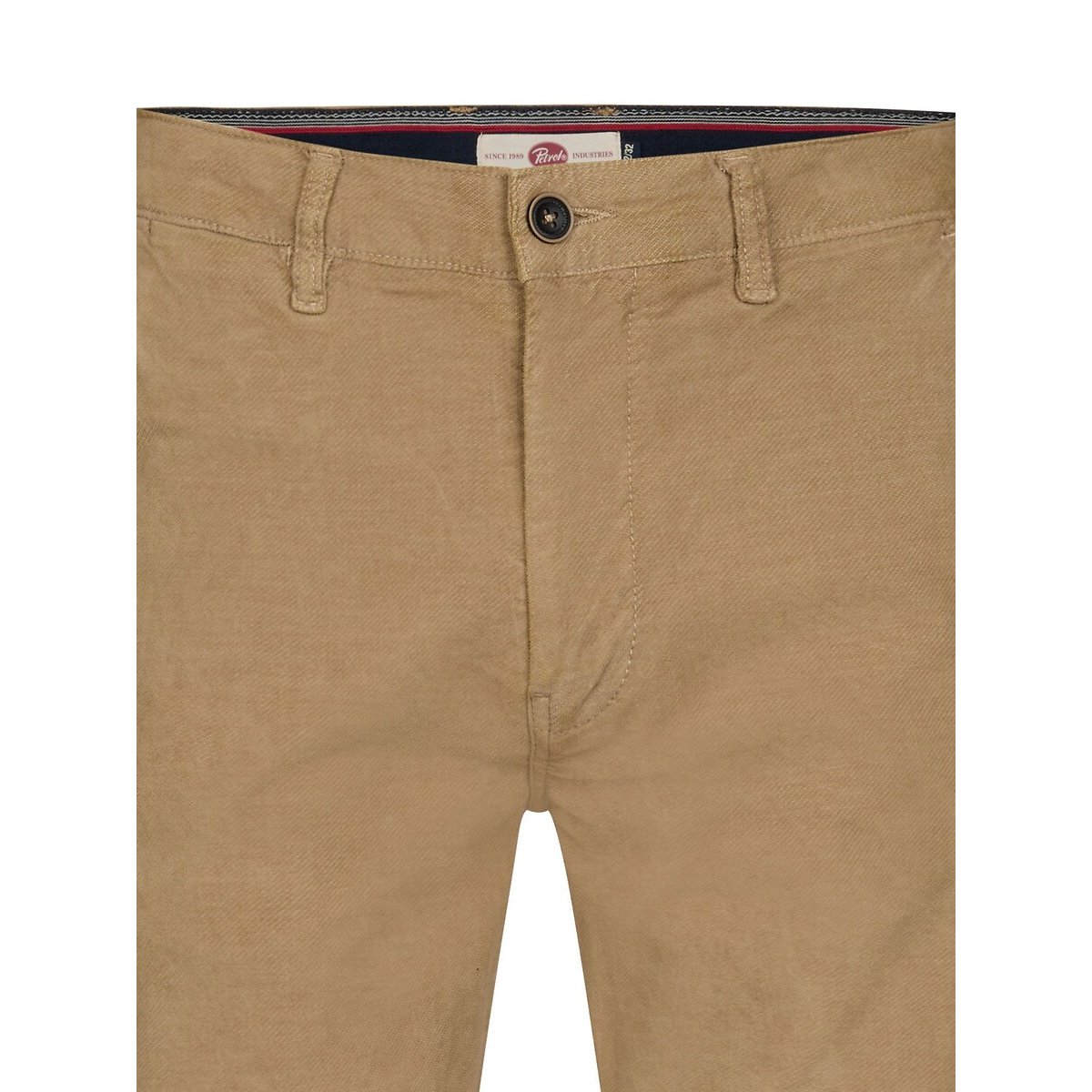 Pantalon chino en velours camel, PETROL INDUSTRIES
