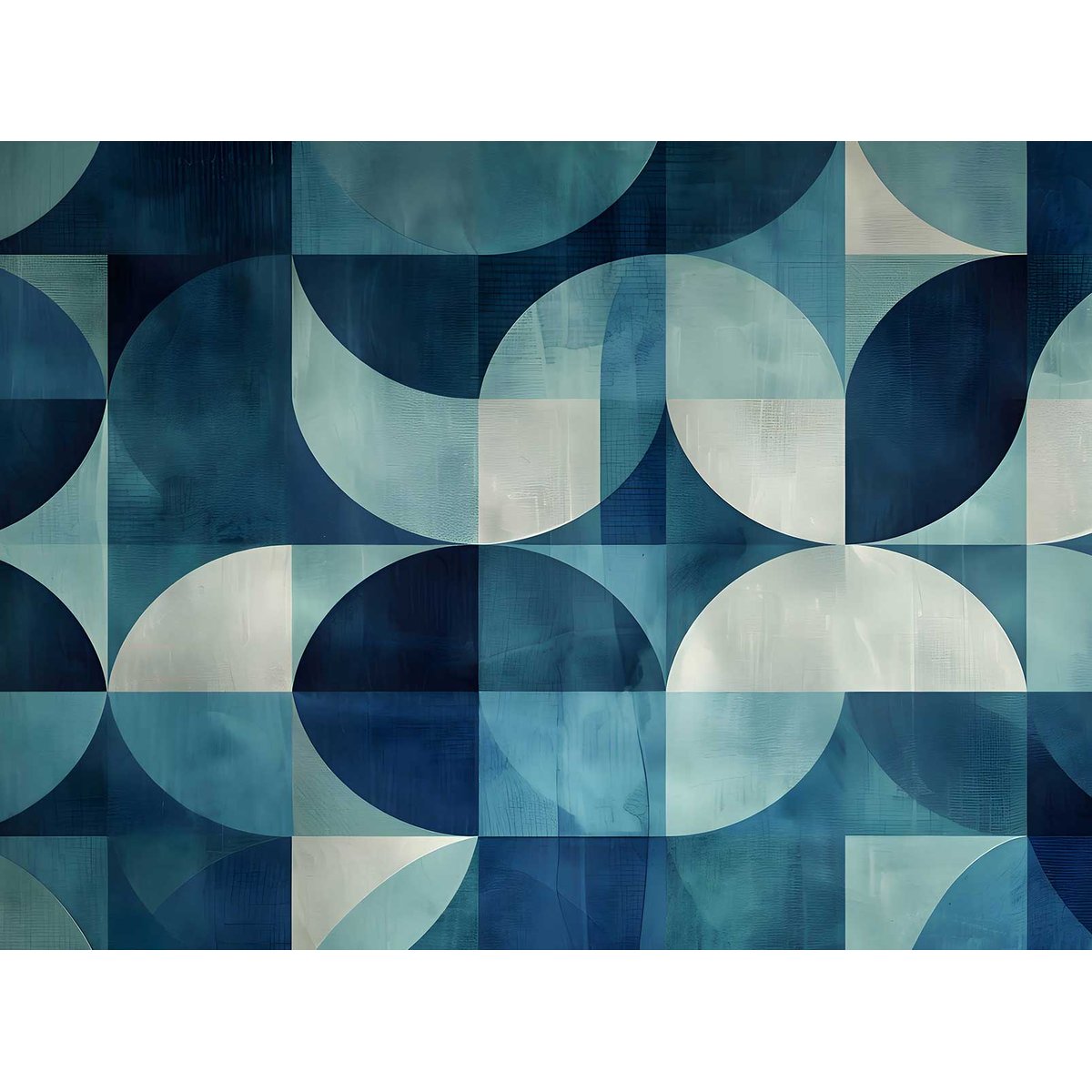 Papier peint bleu ciel intissé, HEXOA