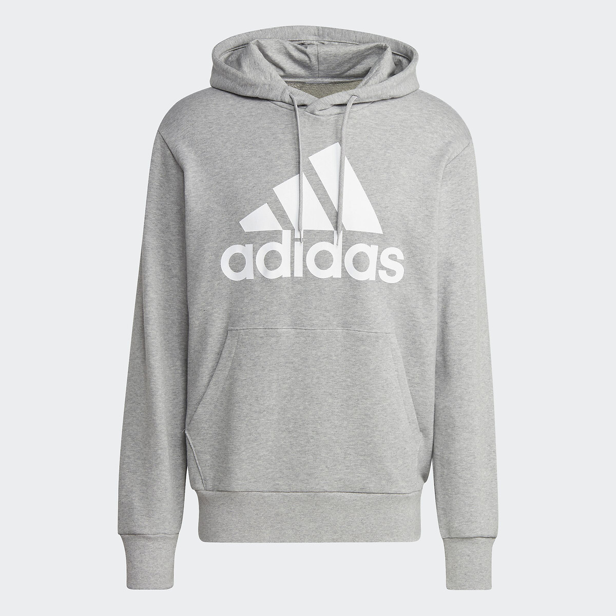 Sweat à capuche en molleton Essentials gris chiné, ADIDAS SPORTSWEAR