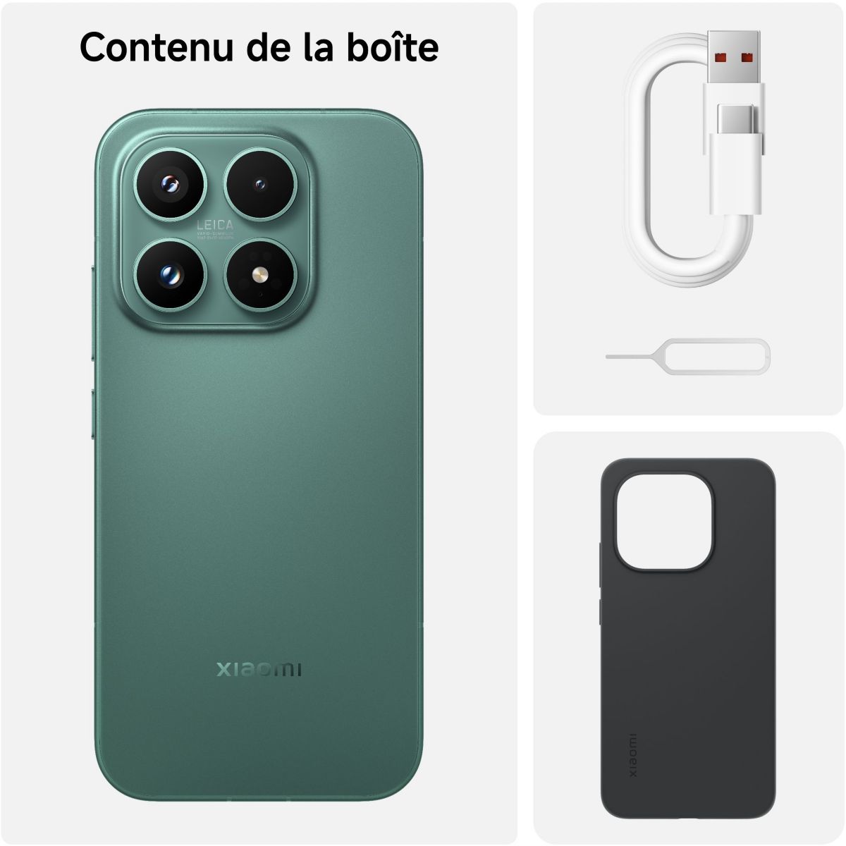 Smartphone 17 conçu avec Leica 512Go Vert 5G couleur unique, XIAOMI