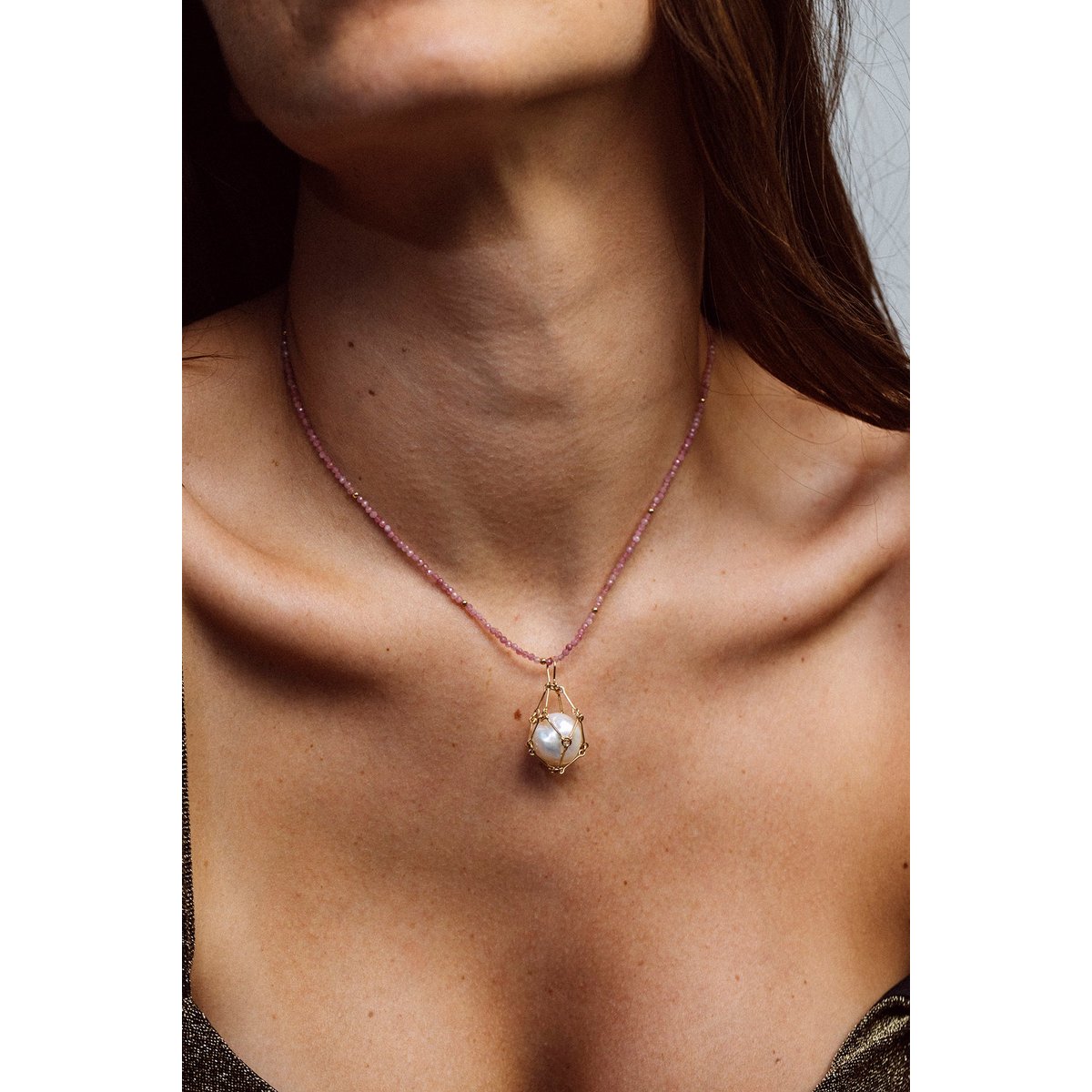Pendentif Secret - Perle de culture perle de culture, YAY PARIS