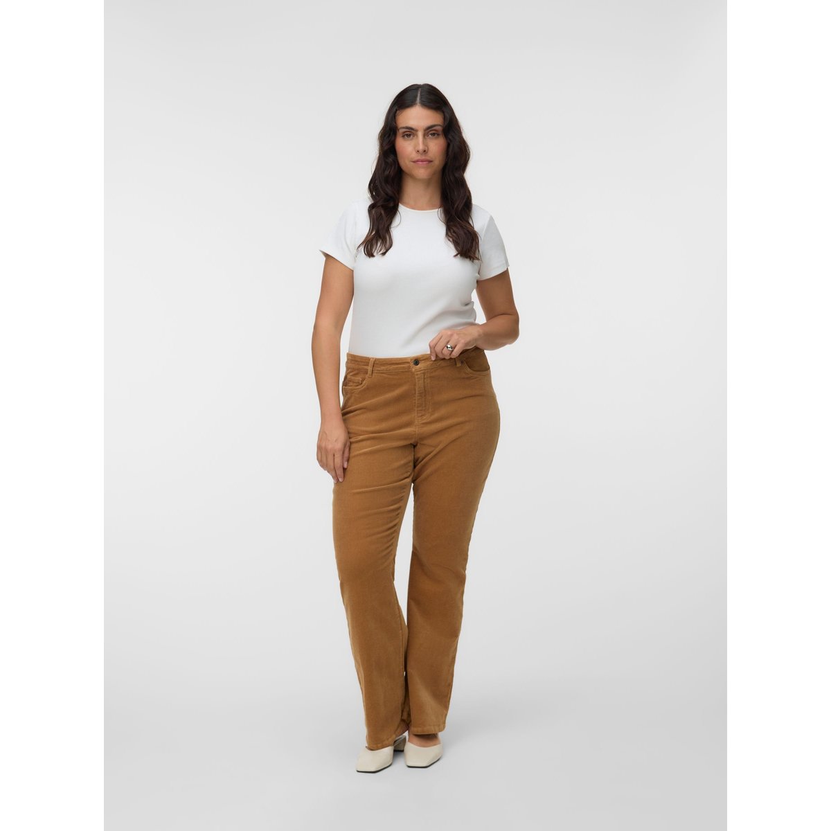 Pantalon tobacco brown, VERO MODA