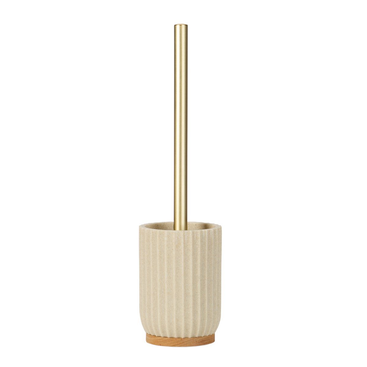 Brosse WC OCEANO beige, MAISON AUBERTIN