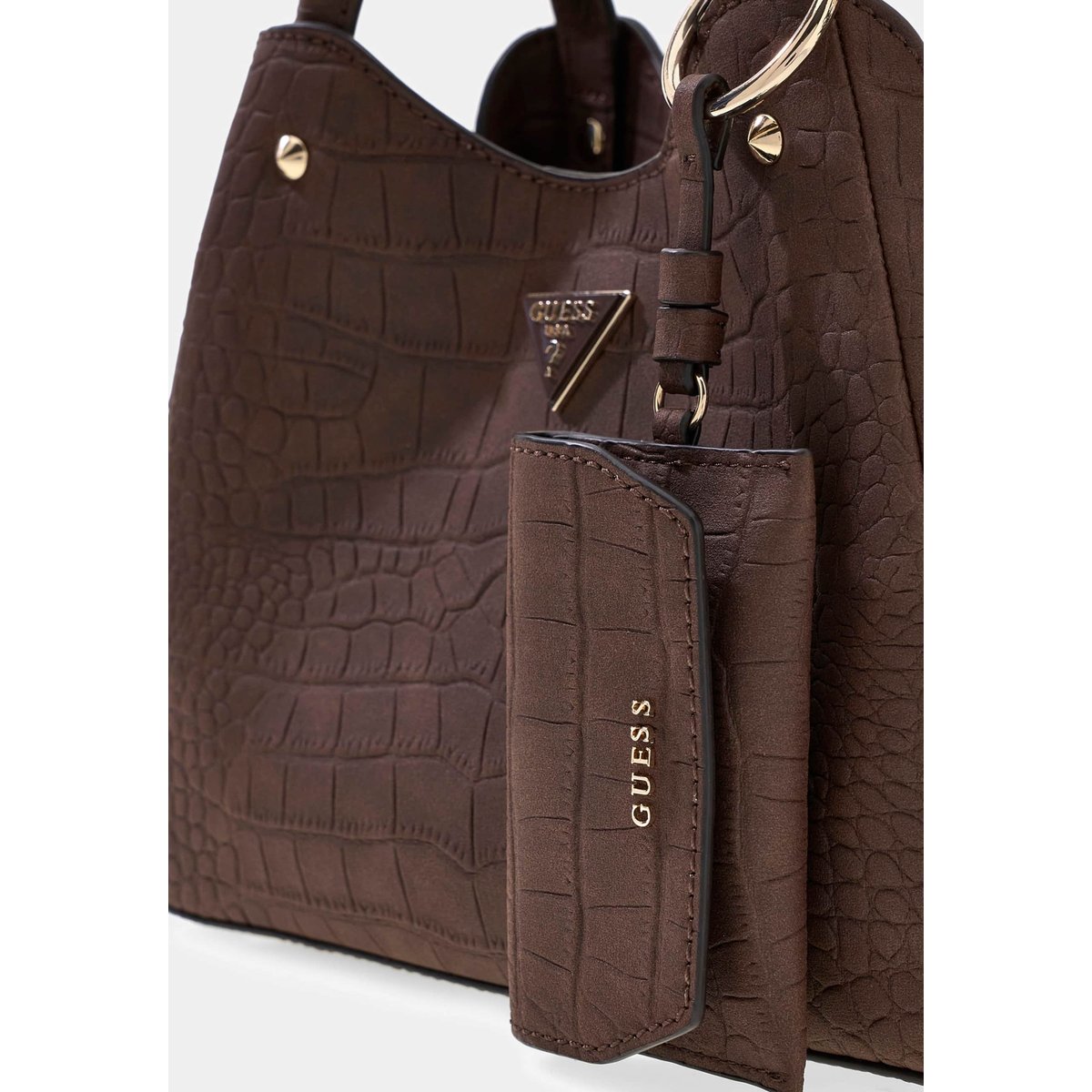 Sac Tote Lorella marron, GUESS