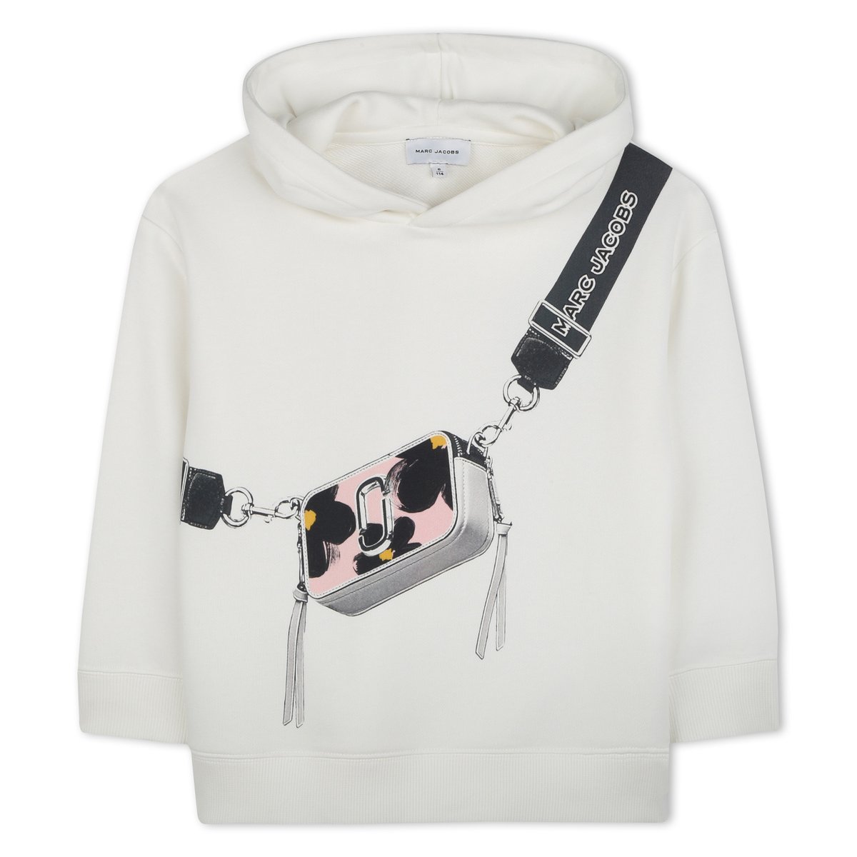 Sweat à capuche chaud ivoire pastel, MARC JACOBS