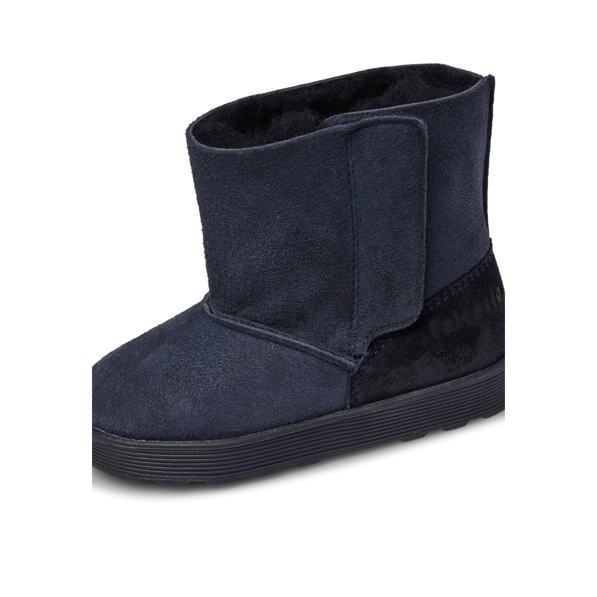 Bottines en suède KURL marine, FALCOTTO