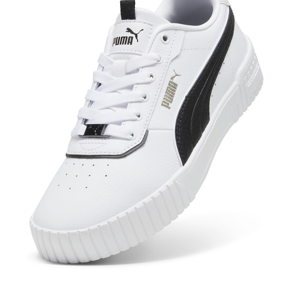 Sneakers Carina 2.0 Lux wit/zwart, PUMA