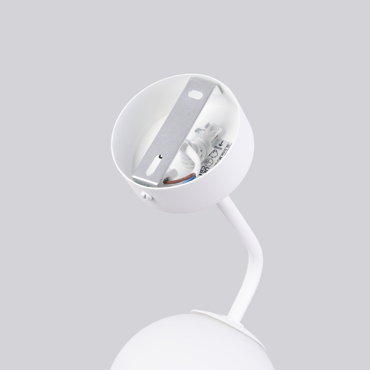 Applique Acier Blanc G9 1 Astral blanc, EDEN