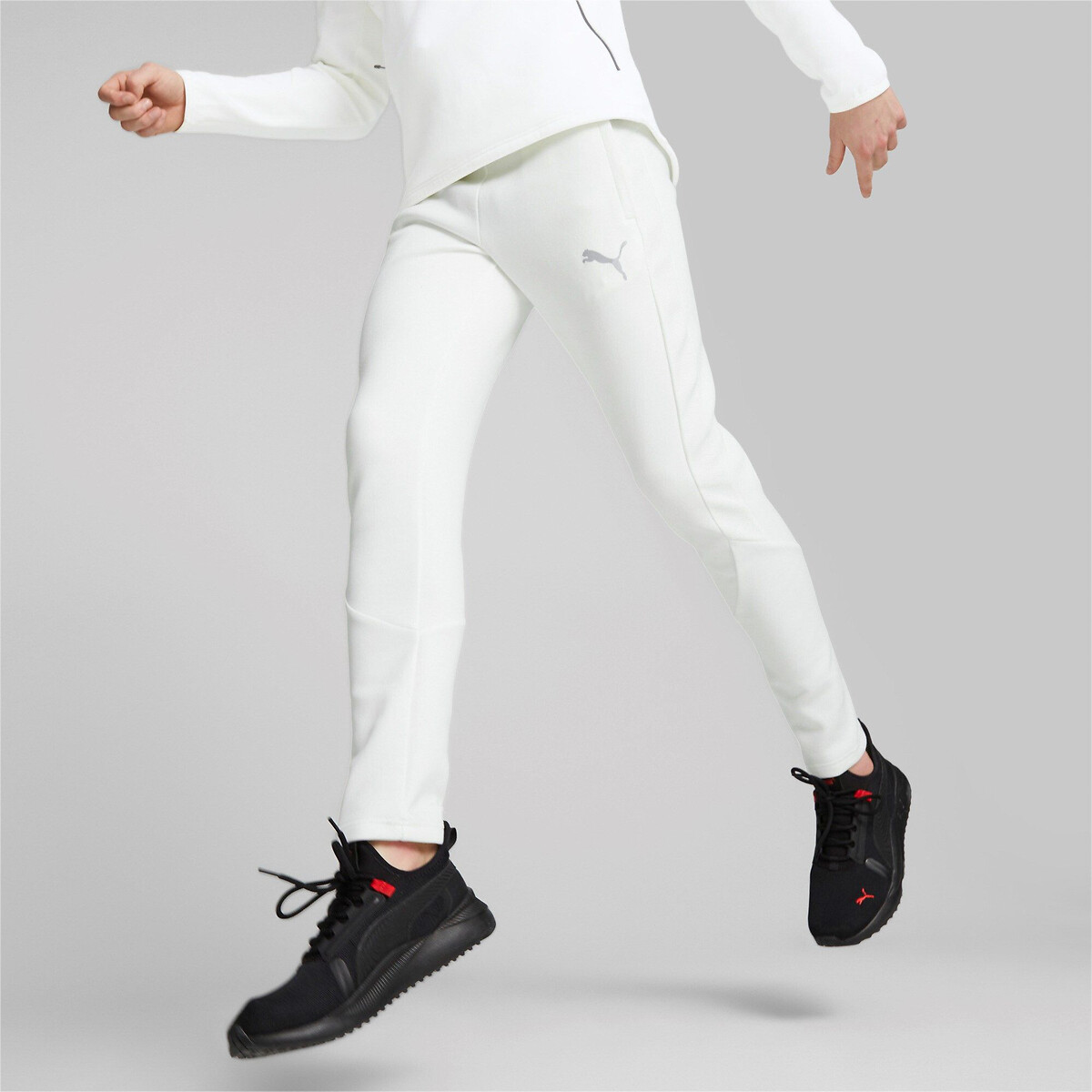 Pantalon de sport Evostripe blanc, PUMA