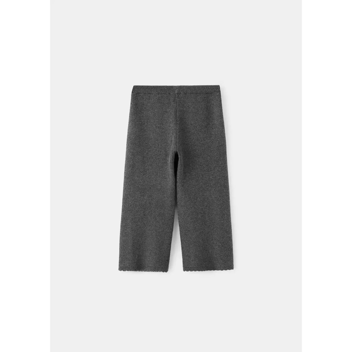 Pantalon droit maille gris anthracite, MANGO BABY