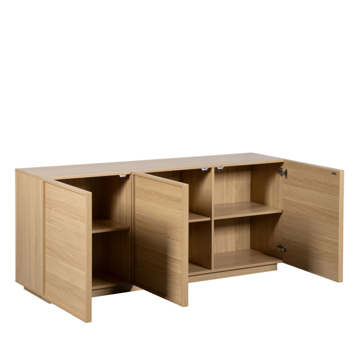 Buffet 3 portes en bois L160cm- JOY bois clair, DRAWER