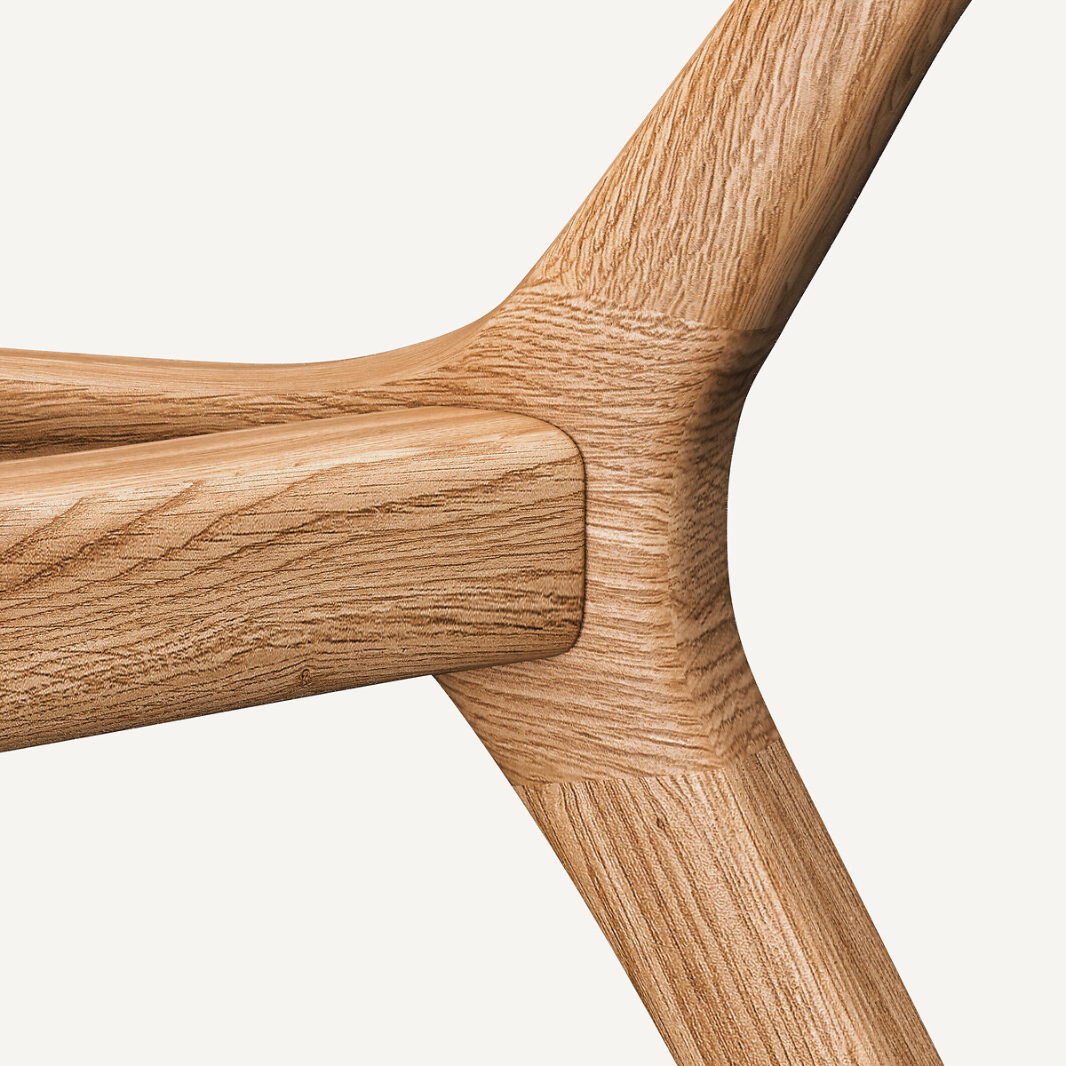 Table basse chêne Ø90 cm, Maricielo chêne naturel, AM.PM