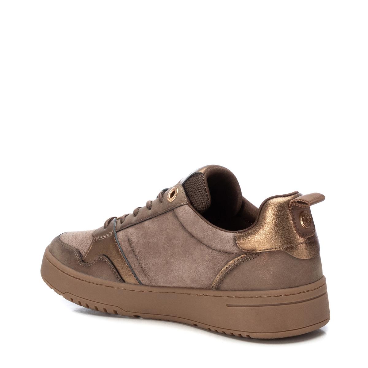 Baskets Autoclave Plaine Décontractée Lacets taupe, CARMELA