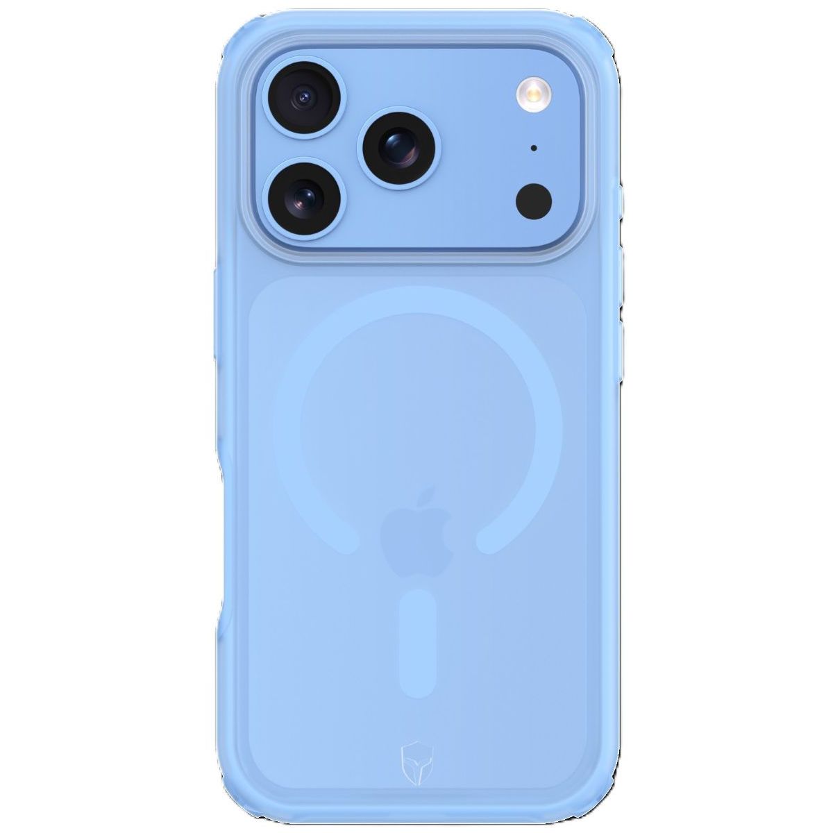 Coque iPhone 18 Pro/17 Pro Bleu clair couleur unique, FORCE CASE