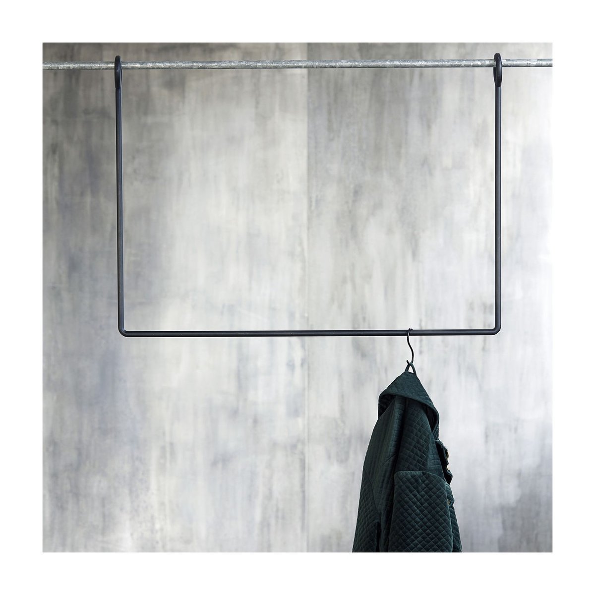 Porte-manteau L 75 cm noir, HOUSE DOCTOR