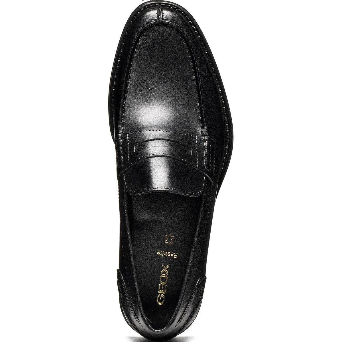 Mocassins U ELLMOOR noir, GEOX