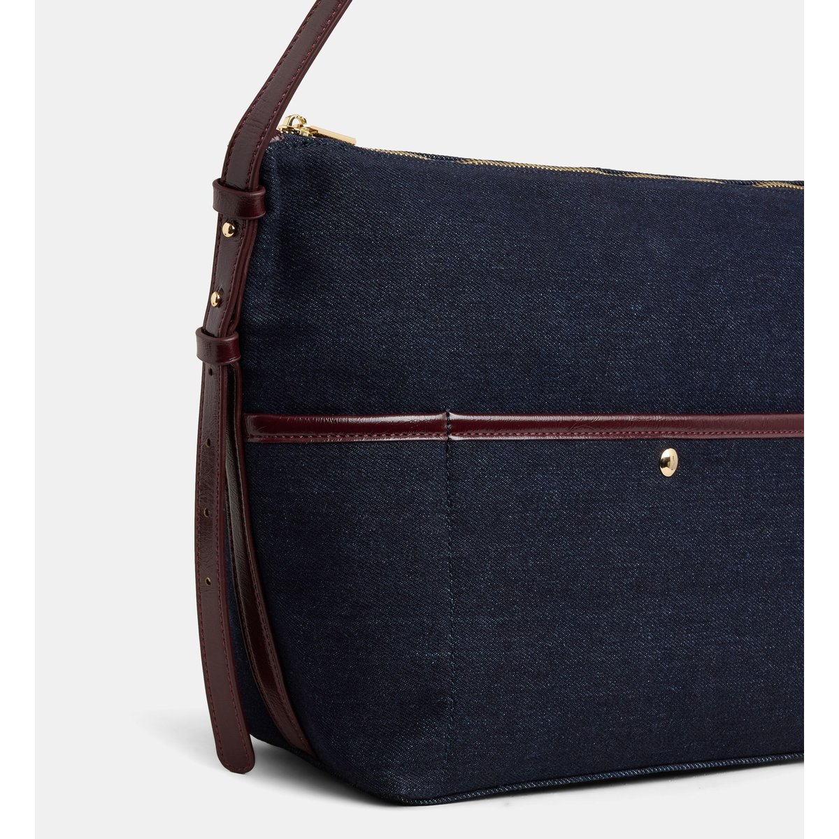 Sac cabas maya jean prune, GALERIES LAFAYETTE