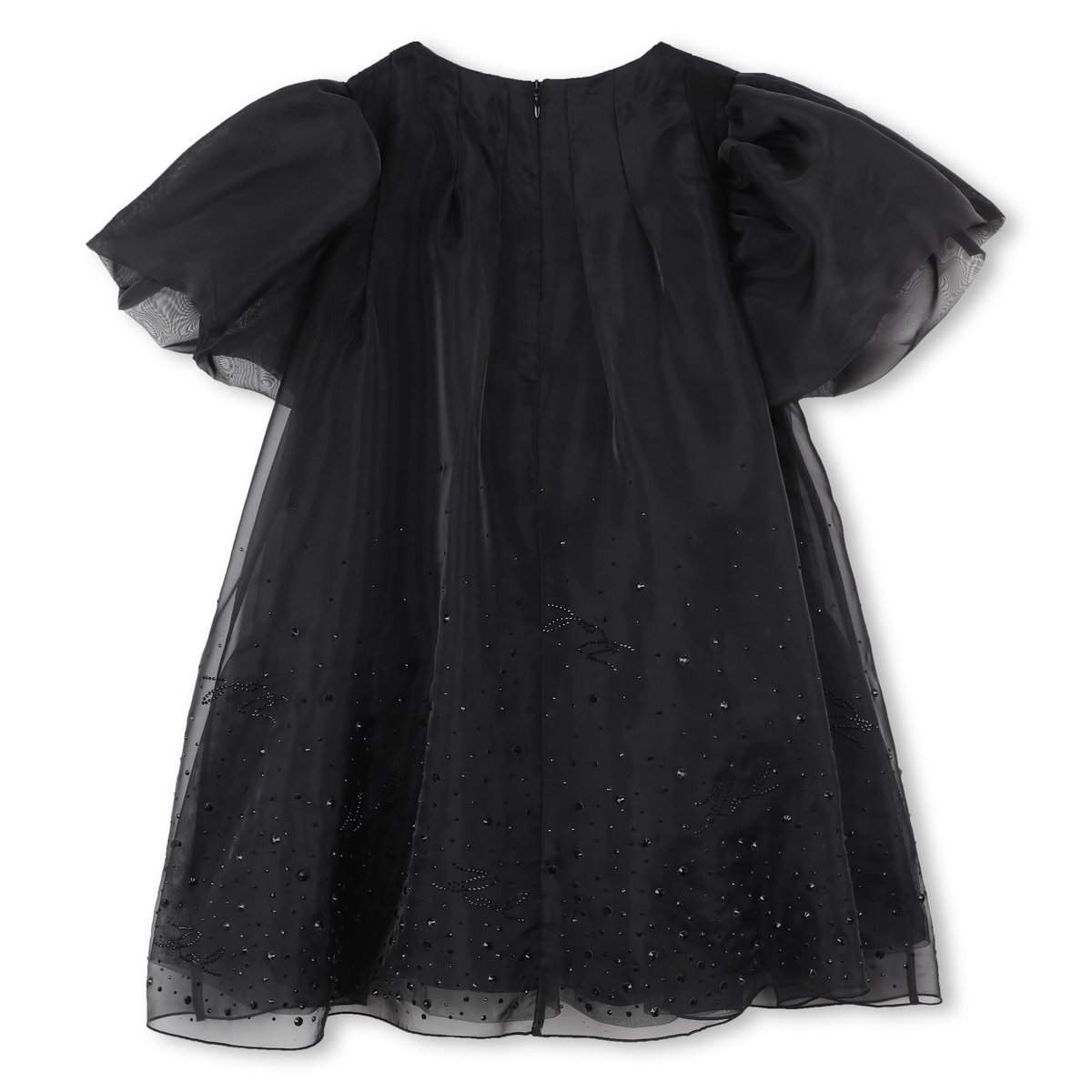 Robe à manches courtes black, KARL LAGERFELD KIDS