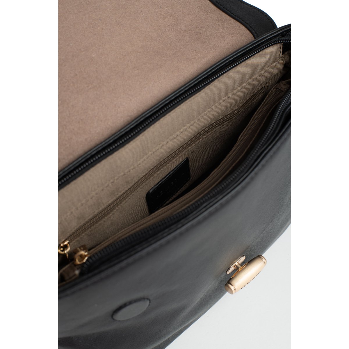 Sac porté travers  TAIMA noir, HEXAGONA