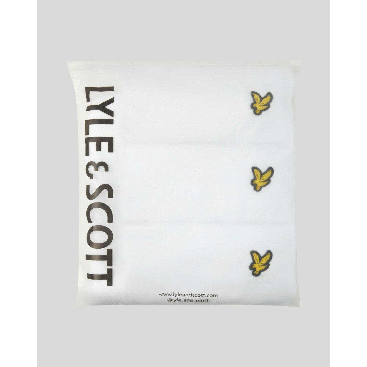 Lot de 3 T-shirts basiques blanc, LYLE & SCOTT
