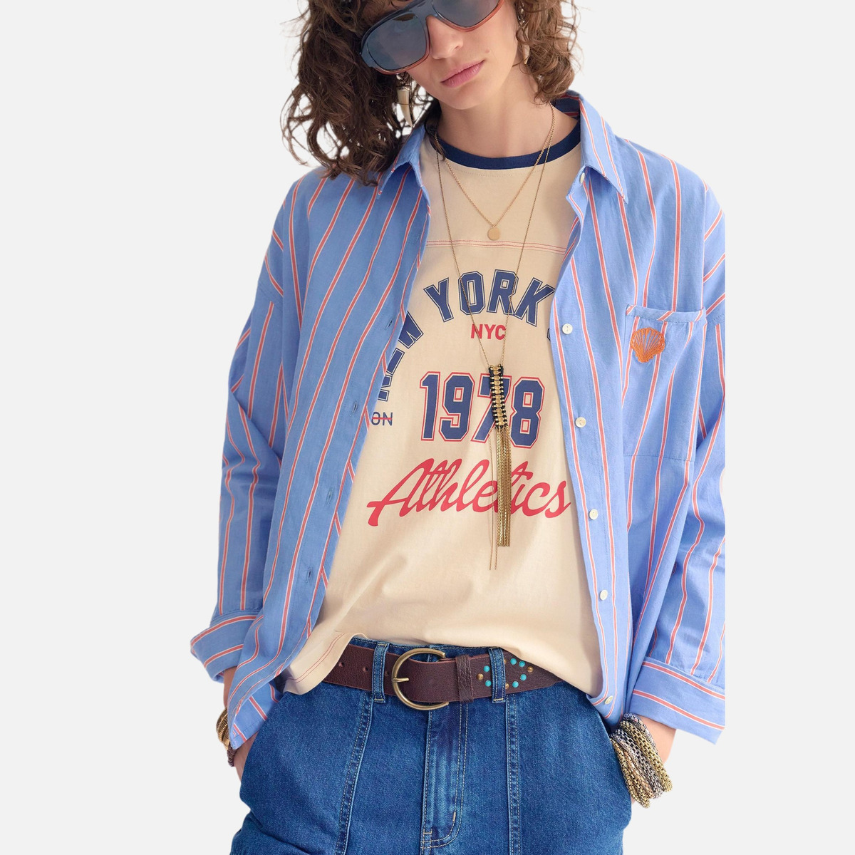 Chemise CARAMO bleu, MKT STUDIO
